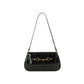 Latch Accent Glossy Leather Hand Bag