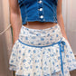 Blue Cottage Skirt