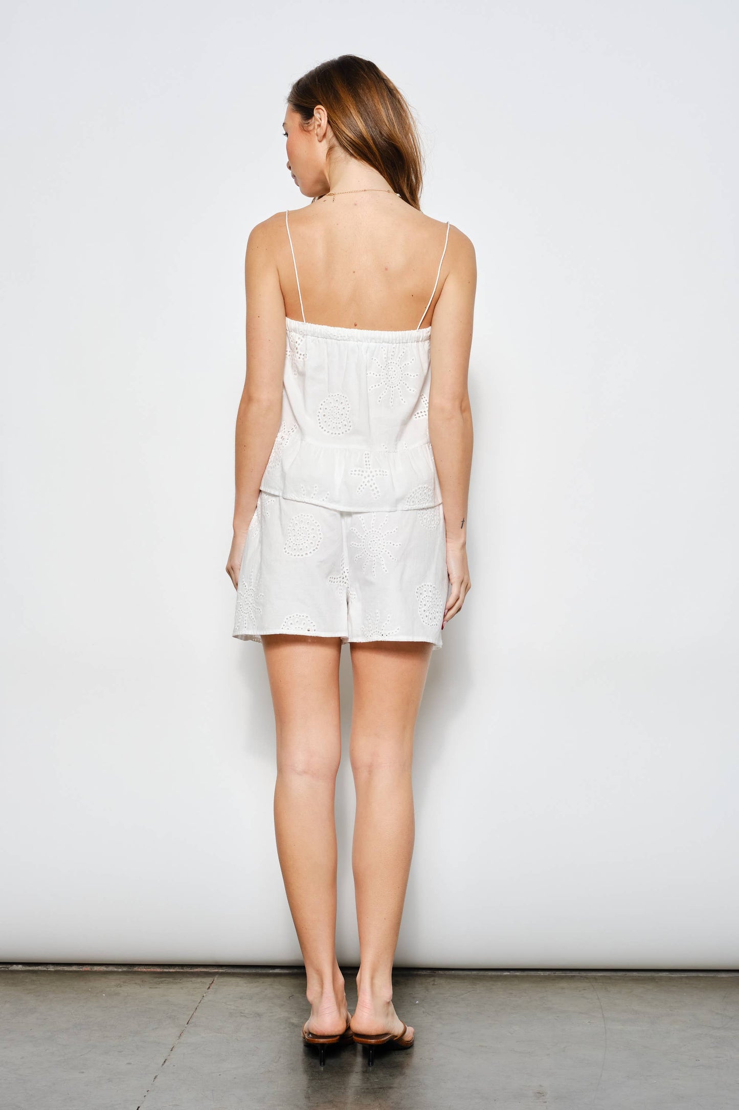 Elodie Eyelet Shorts