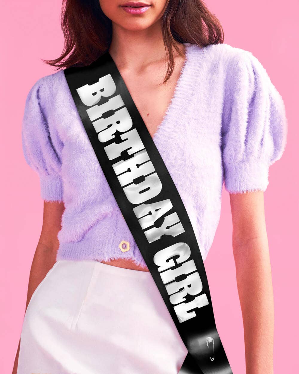 Bold Birthday Girl-Black Sash