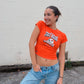 Classic Orange University Baby Tee