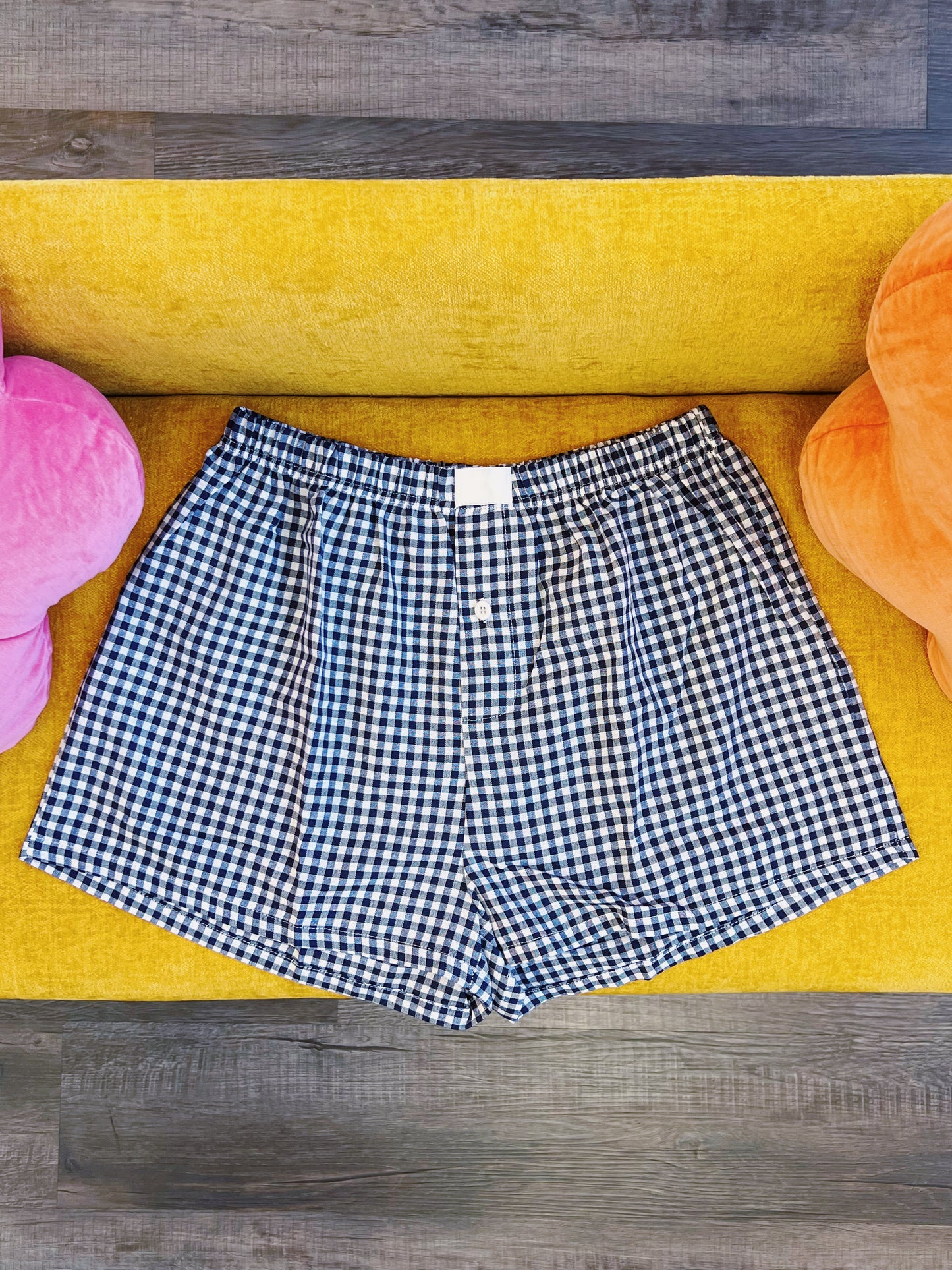 Gingham Boxer Shorts