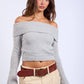 Overfold Knit Sweater