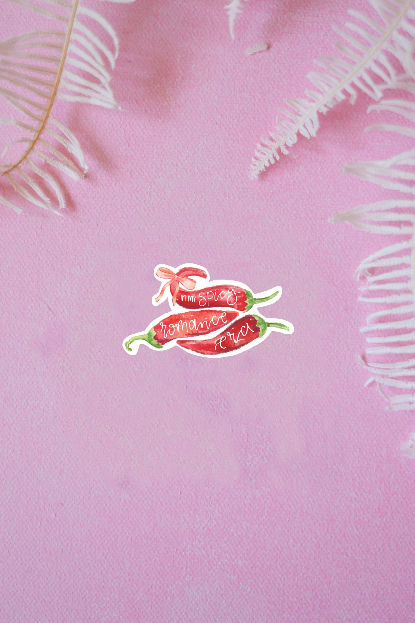 Spicy romance vinyl sticker 