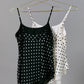 Polka Dot Asymmetrical Top