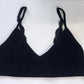 Ribbed Bralette w/ Lace Straps