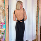 Tie Open Back Maxi