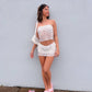 Scottie lace Mini Skirt