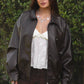 Oversized Bomber Jacket