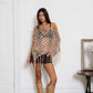 LUNARA Sequin Poncho