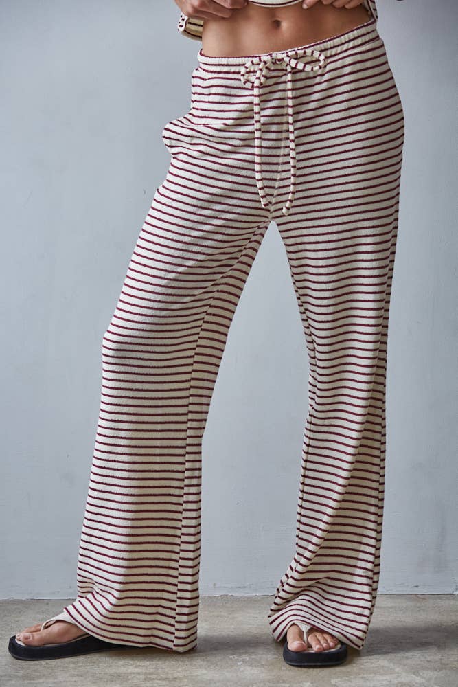 Striped Flare Pants