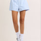 High Waisted Boxy Bow Shorts