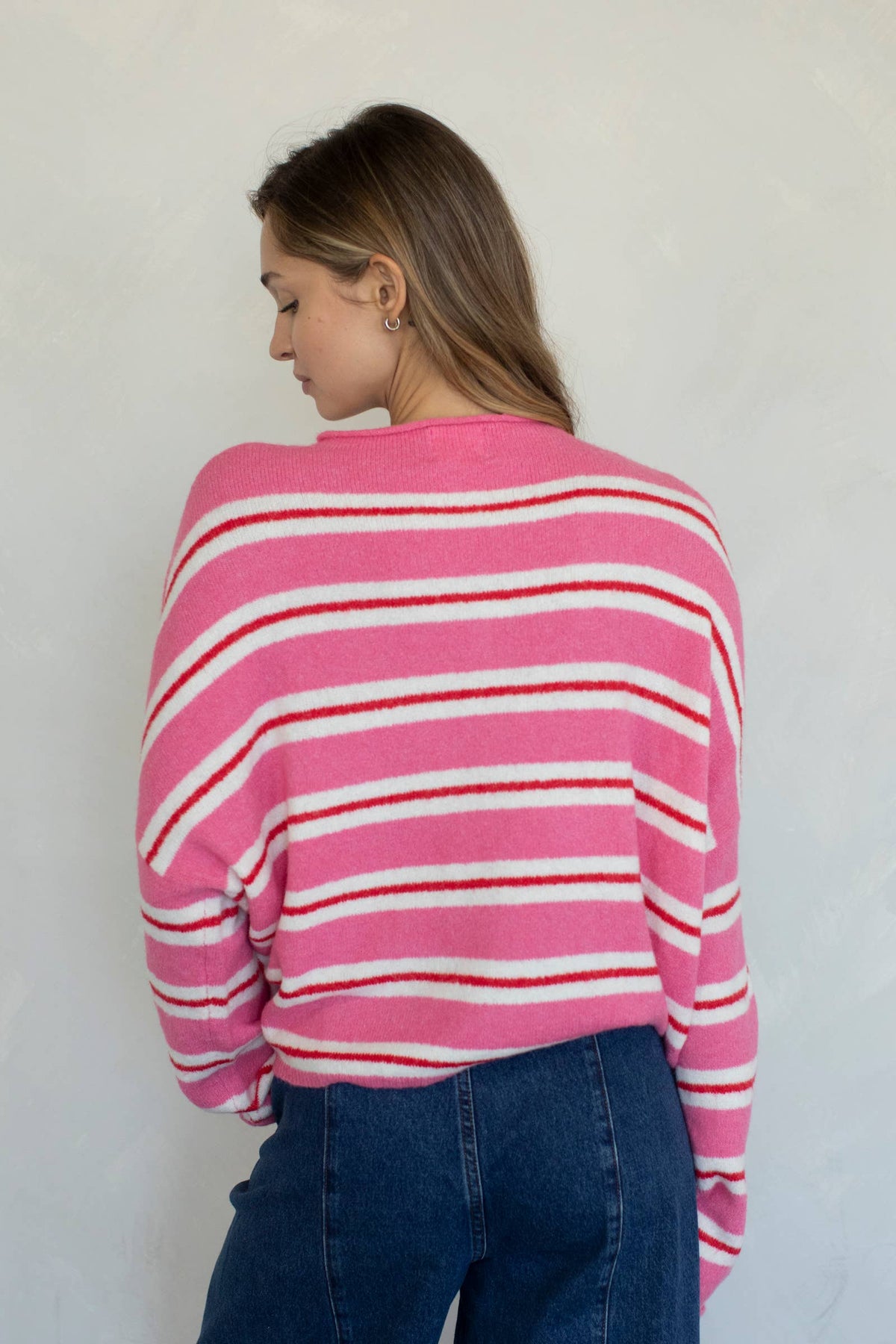 Piper Cardigan - Varsity Stripe