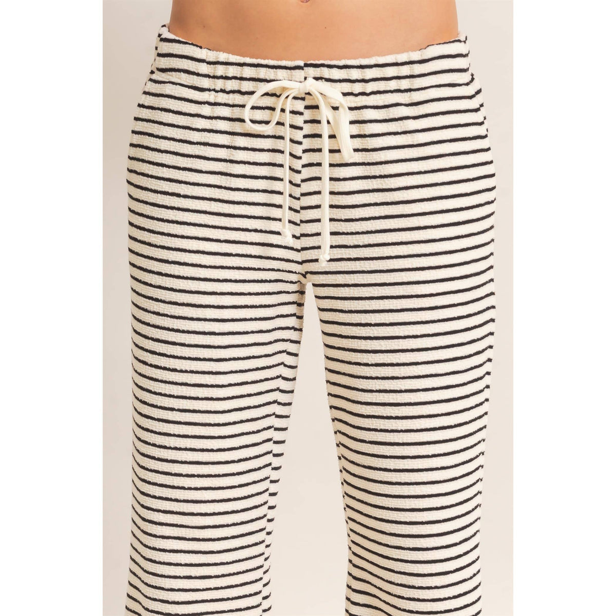 Striped essential pants