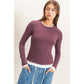Layered Effect Long Sleeve Top