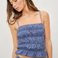 DORIS GINGHAM CAMI