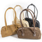 Suede Baguette Hand Bag