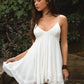 Amber Frayed Hemline Baby Doll Dress