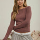 Boatneck Long Sleeve