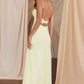 NERIDA TWIST BACK MAXI DRESS