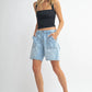 Vintage Light Low Rise Baggy Jort