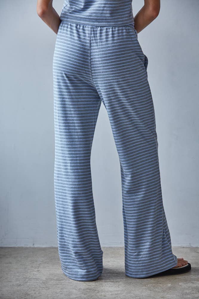 Striped Flare Pants