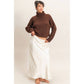 Satin Maxi Skirt