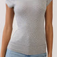 Polka Dot Boat neck Top