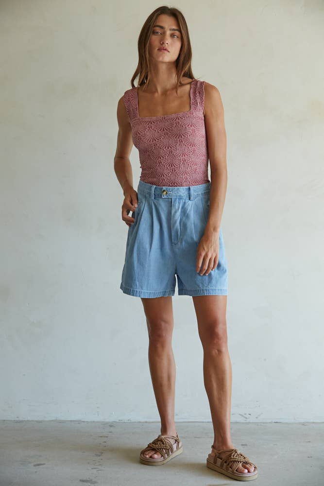 Seamless Jacquard Tank