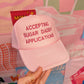 Accepting sugar daddy Baby Pink Trucker Hat