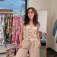 Natural Color Vest Top