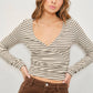 ZORA STRIPED TOP
