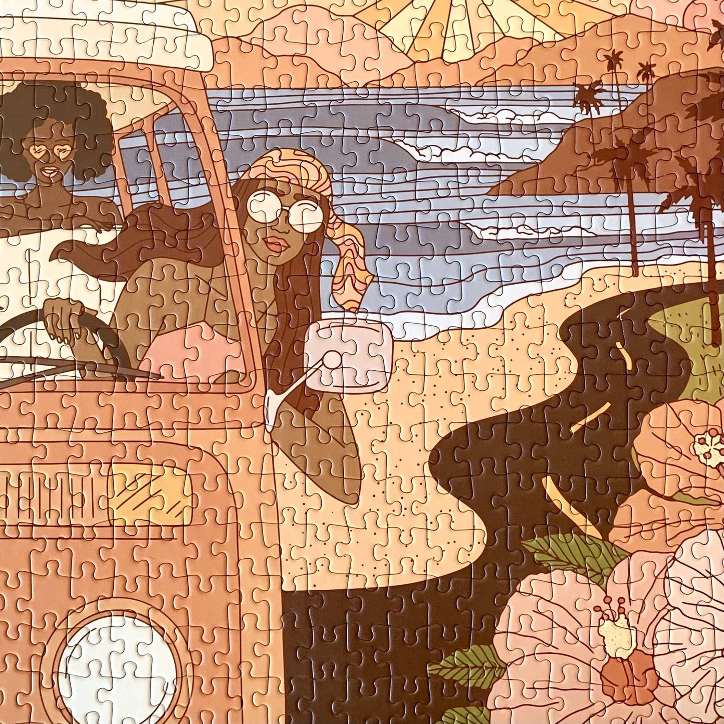 Sunset Groove - 500 piece puzzle