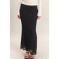 Textured Maxi Skirt