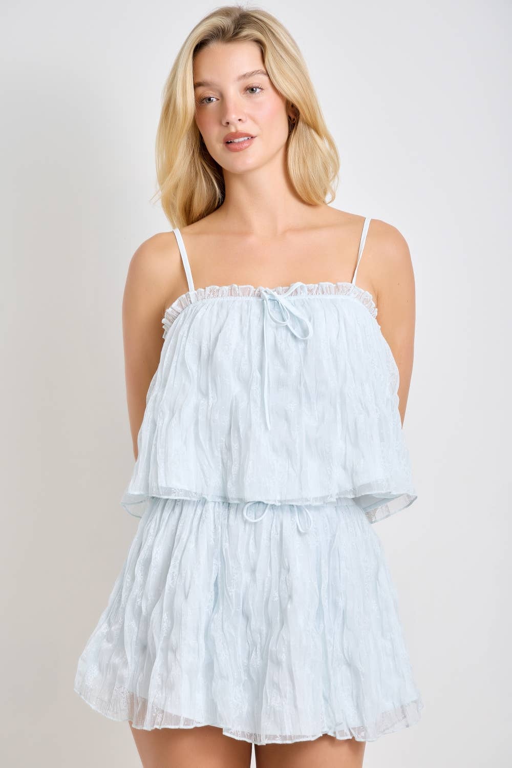 Lace Ruffle Top