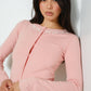 Pink Bow Cardigan