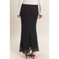 Textured Maxi Skirt
