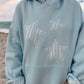 Blue Star Lux Striped Hoodie