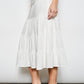 Regan Fold Over Skirt Midi