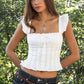 LAYETTE Square Poplin Top