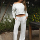 Emory Lightweight Fleece Wide Leg Pants