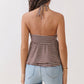 Stripe Halter Top