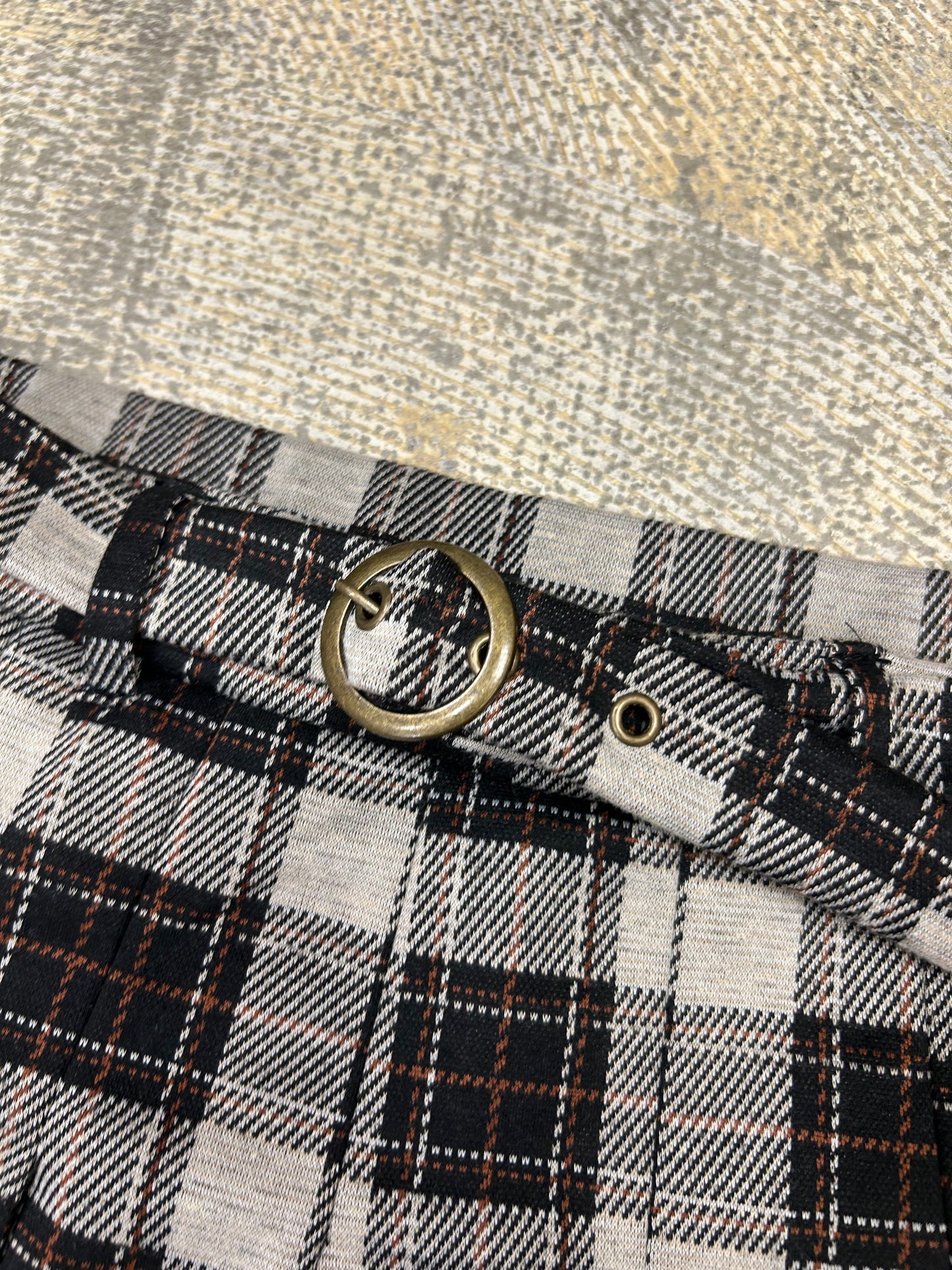 LL Haute Plaid Mini Skirt