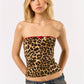 Leopard Tube Top