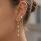 Finley  Non-Tarnish CZ Chain Drop Earring Sets