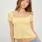Rose Baby Doll Top