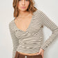 ZORA STRIPED TOP