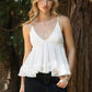 Boho Vintage Inspired Crinkle Gauze Cami Top
