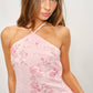 FAITH BEADED HALTER TOP