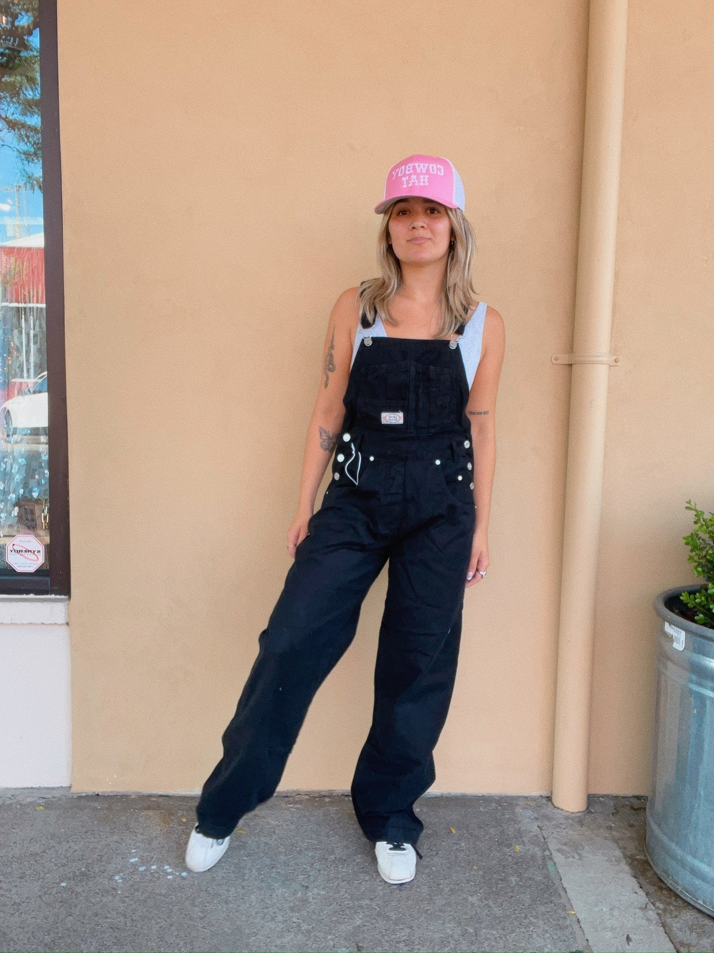 90s Retro Overall - Black